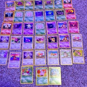 Here are some Pokémon they are in perfect condition all are first edition